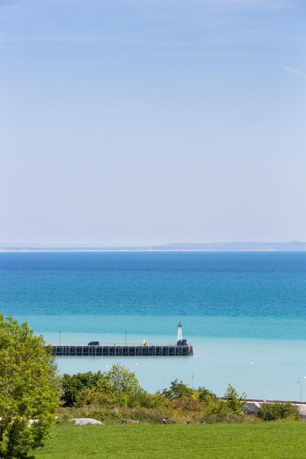 La Metairie-Du-Vauhariot - Vue Mer Et Mont Saint Michel - Piscine Chauffee - Acces Gr34 Cancale Exteriör bild